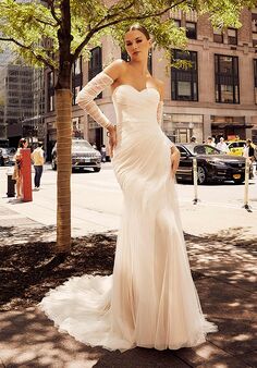 Morilee by Madeline Gardner Jackie, 15006 Fit-and-Flare Wedding Dress