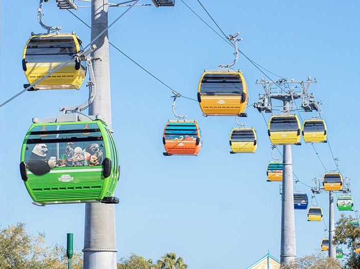 Picture of Disney Skyliner at Disney's Caribbean Beach Resort
