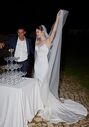 Adore by Justin Alexander Skylar Fit-and-Flare Wedding Dress - thumbnail - 1