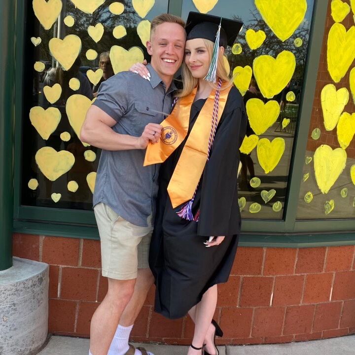 Picture of Bree gets her first degree!