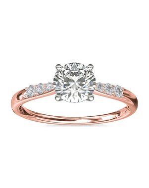 Blue Nile Round Cut Engagement Ring