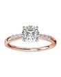 Blue Nile Round Cut Engagement Ring - thumbnail - 1