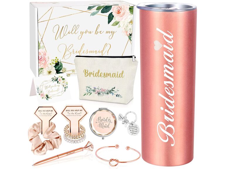 21 Premade Bridesmaid Boxes Perfect for Wedding Party Proposals