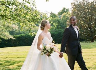 Anne and Sanford met in medical school at the University of Virginia so a wedding celebration in the same rolling hills as their alma mater was just w