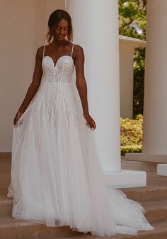 Stella York 7490 A-Line Wedding Dress