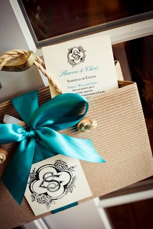 Monogrammed Guest Welcome Bags