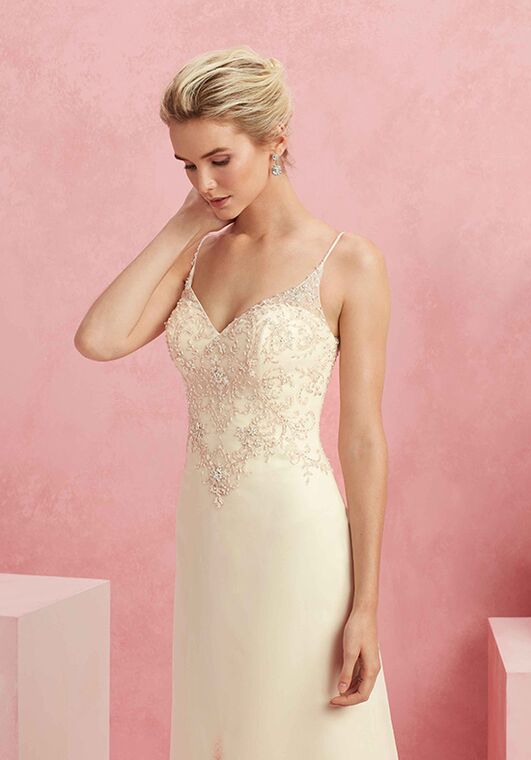 Beloved by Casablanca Bridal BL222 Rosy A-Line Wedding Dress - 4