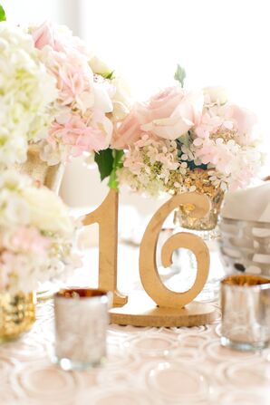 Gold Table Numbers