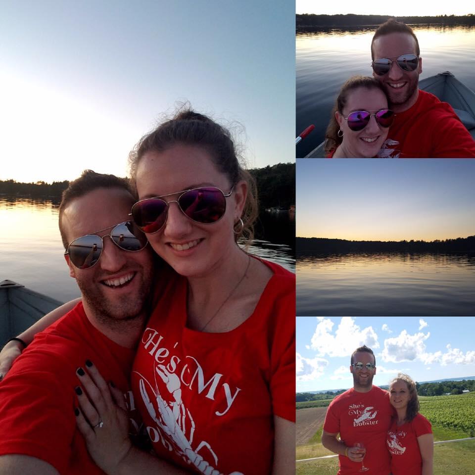 Picture of How He Proposed...