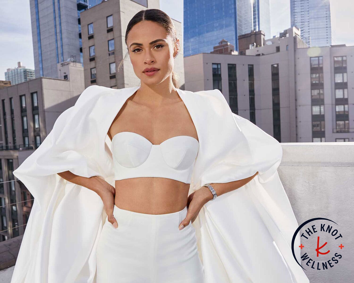 track star and olympian Sydney McLaughlin for The Knot Spring 2022 magazine