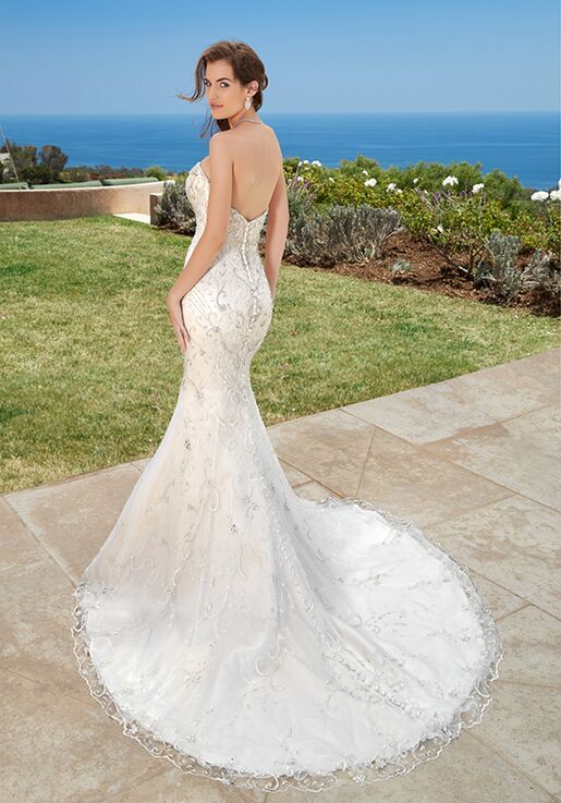 KITTYCHEN Couture TATIANA, K1734 Sheath Wedding Dress - 4
