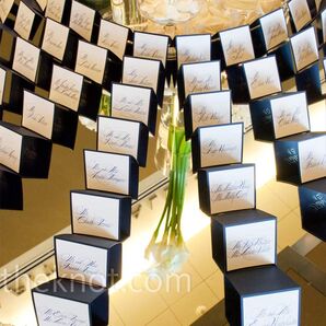 White Escort Cards