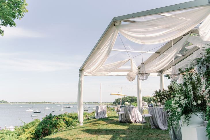 Tented Waterfront Reception in Cape Cod, Massachusetts