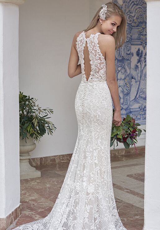 Jasmine Couture T202057 Mermaid Wedding Dress - 2