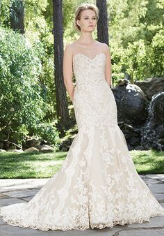 Casablanca Bridal 2254 Daphne Mermaid Wedding Dress