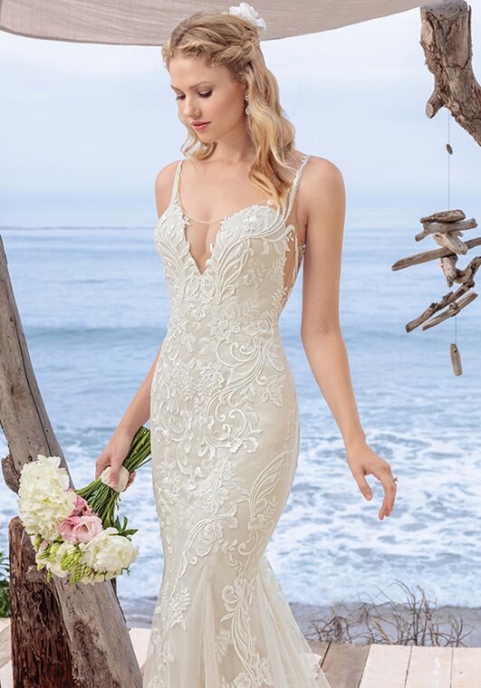 Beloved by Casablanca Bridal BL260 Shipley Mermaid Wedding Dress - 2