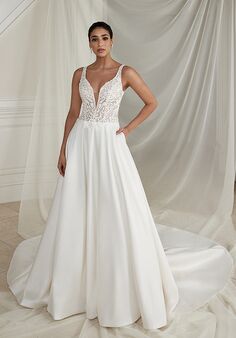 Justin Alexander Elma A-Line Wedding Dress