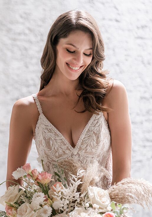Allure Couture C686 Sheath Wedding Dress - 5