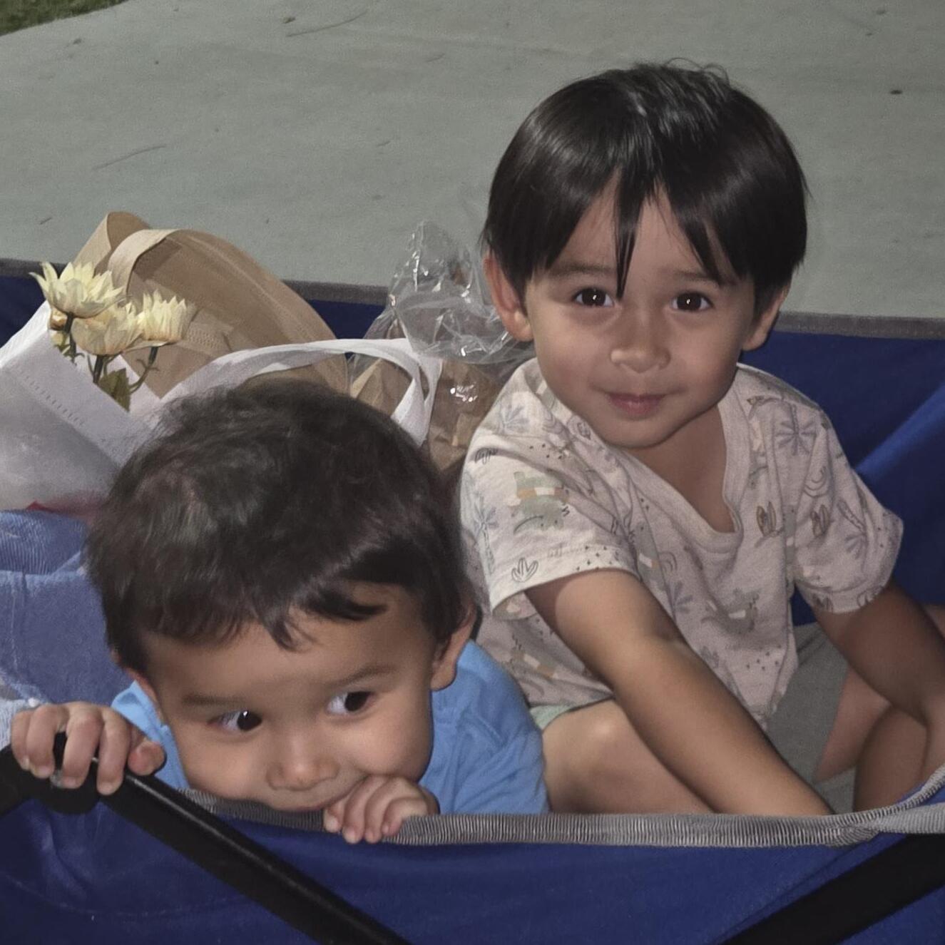 Antonio and Donovan Cruz