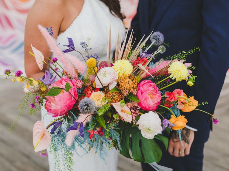 Peony bouquet for your maximalist decor