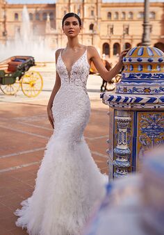 Val Stefani Aurelia Mermaid Wedding Dress