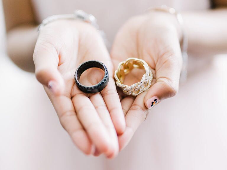 Simon G. custom wedding bands from The Knot dream wedding