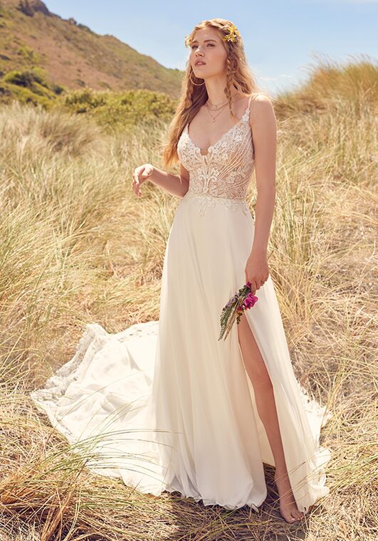 Rebecca Ingram ALEXIS A-Line Wedding Dress - 3