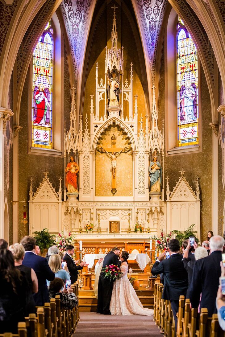 Formal Church Wedding in Toledo, Ohio
