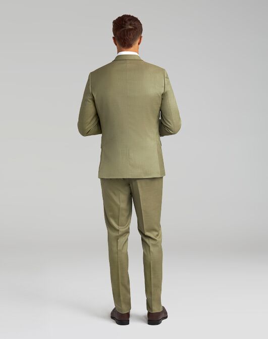 Friar Tux Sage Green Stretch Suit Separates Green Tuxedo - 4
