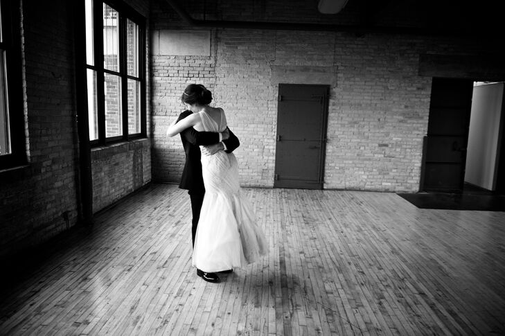 Ines di Santo Lace Applique Wedding Dress