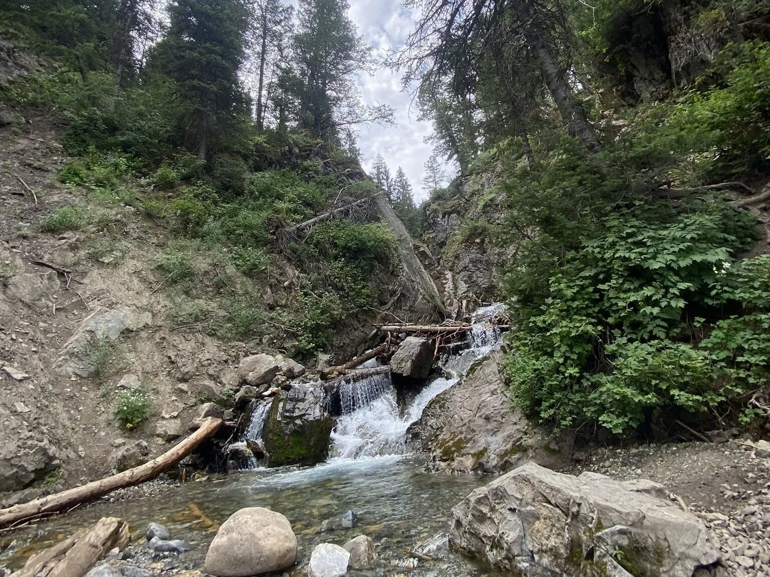 Picture of Hiking in Big Cottonwood Hike - Donut Falls 