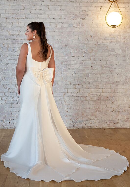 Stella York 7557 Fit-and-Flare Wedding Dress - 3