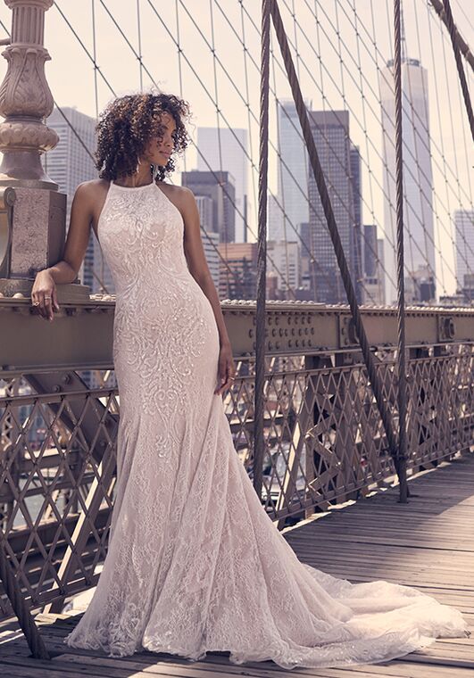 Maggie Sottero SLOAN Fit-and-Flare Wedding Dress - 3