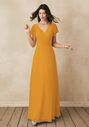 AW Bridal AW Mallory Dress V-Neck Bridesmaid Dress - thumbnail - 5