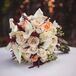 Classic Autumnal Rose and Lily Bouquet