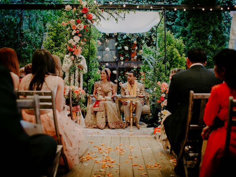 Industrial wedding venue in Brooklyn, New York.