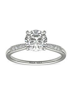 Blue Nile Round Cut Engagement Ring