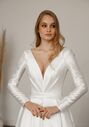 Olivia Bottega Mikado Wedding Dress Ester with Long Sleeves A-Line Wedding Dress - thumbnail - 5