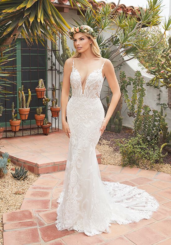 Beloved by Casablanca Bridal BL379 Bea Fit-and-Flare Wedding Dress - 1