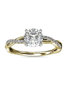 Blue Nile Round Cut Engagement Ring