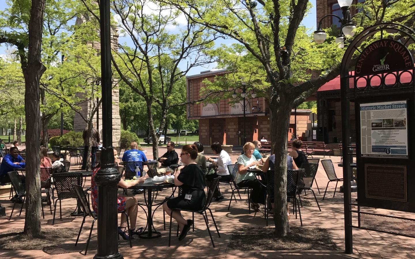 Picture of Corning's Gaffer District