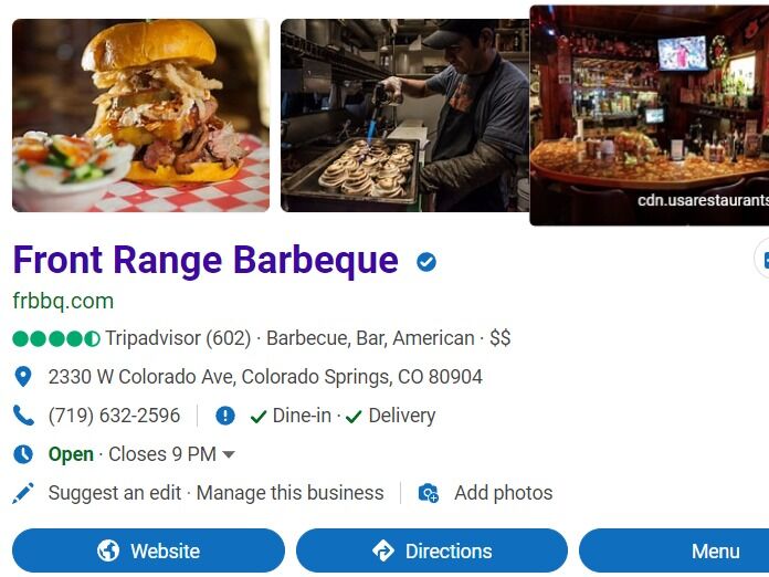 Picture of Front Range Barbeque