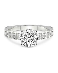 Friendly Diamonds Unique Princess, Asscher, Cushion, Emerald, Heart, Marquise, Pear, Radiant, Round, Oval Cut Engagement Ring