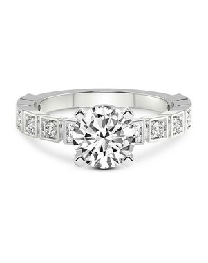Friendly Diamonds Unique Princess, Asscher, Cushion, Emerald, Heart, Marquise, Pear, Radiant, Round, Oval Cut Engagement Ring