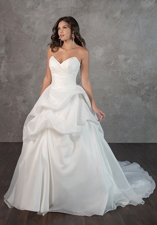 Essense of Australia D4296 Ball Gown Wedding Dress - 5