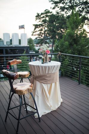 Rustic Outdoor Cocktail Hour