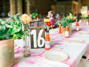 Hot-Sauce Wedding Favors