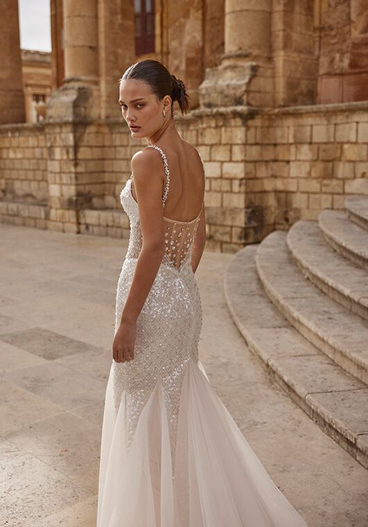 Whisper of Temptation by Ricca Sposa Asti 25-026 Mermaid and Trumpet Wedding Dress - 6