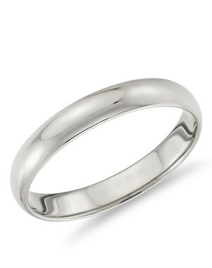 Blue Nile 20388 Gold Wedding Ring