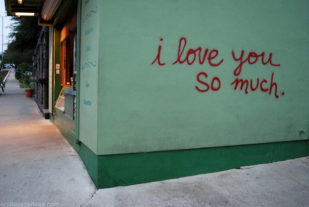 Picture of I Love You So Much Mural Austin